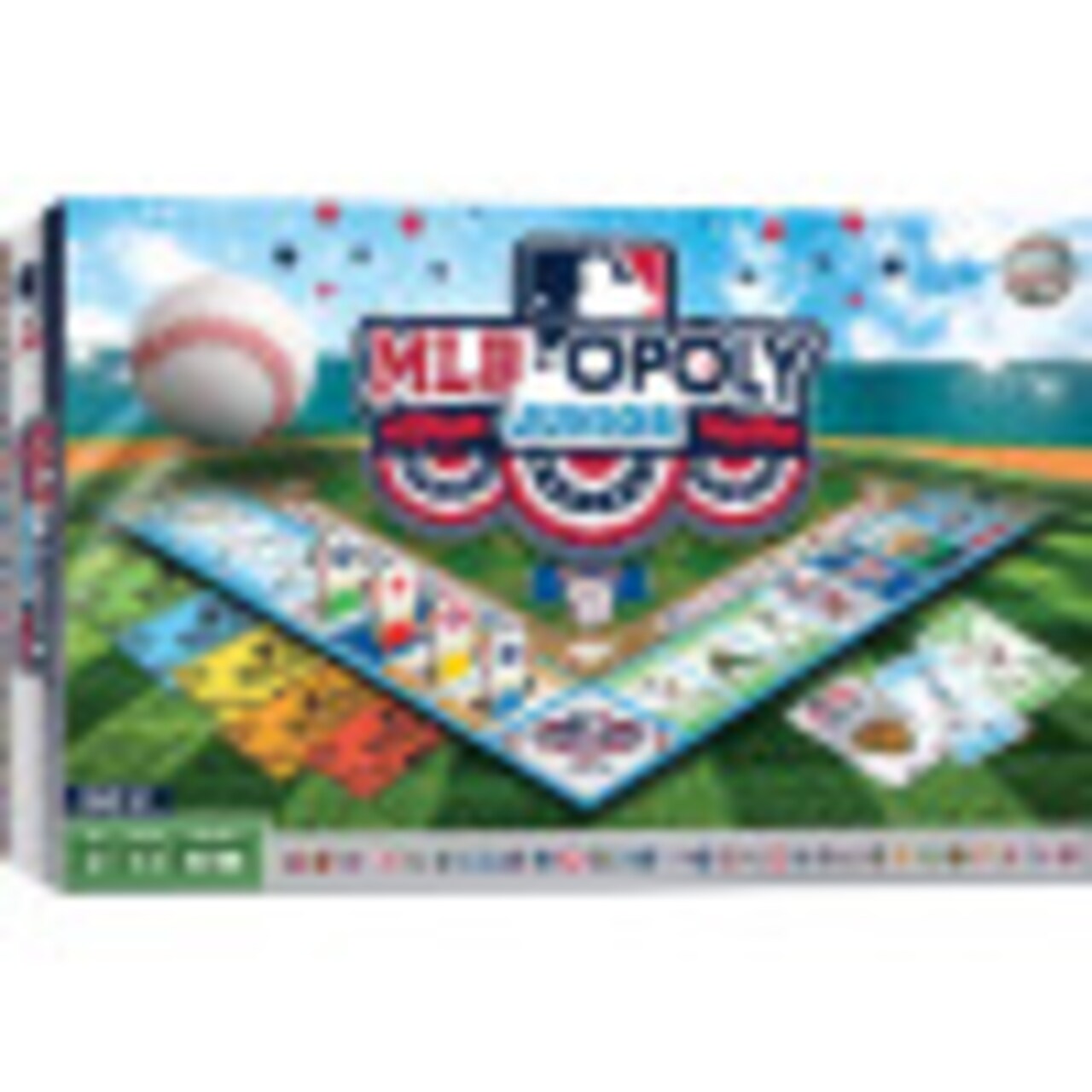 MasterPieces Opoly Kids Games - MLB League Opoly Junior - Officially Licensed Board Games For Kids, & Family!